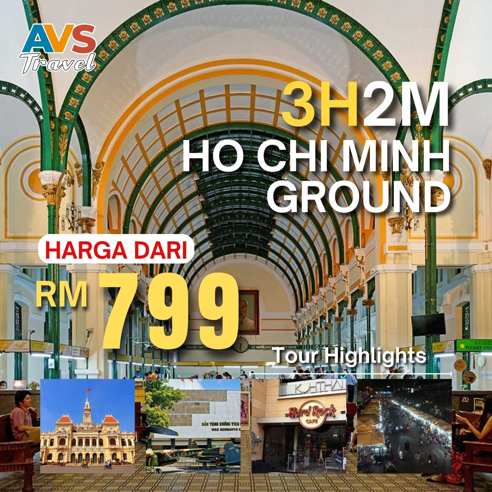 3D2N Ho Chi Minh Ground
