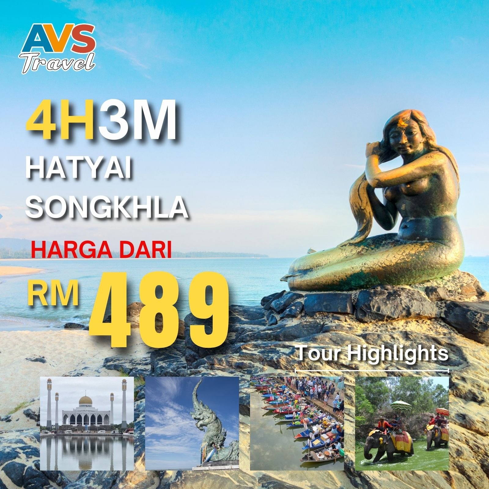 4D3N Hatyai Songkhla From Border