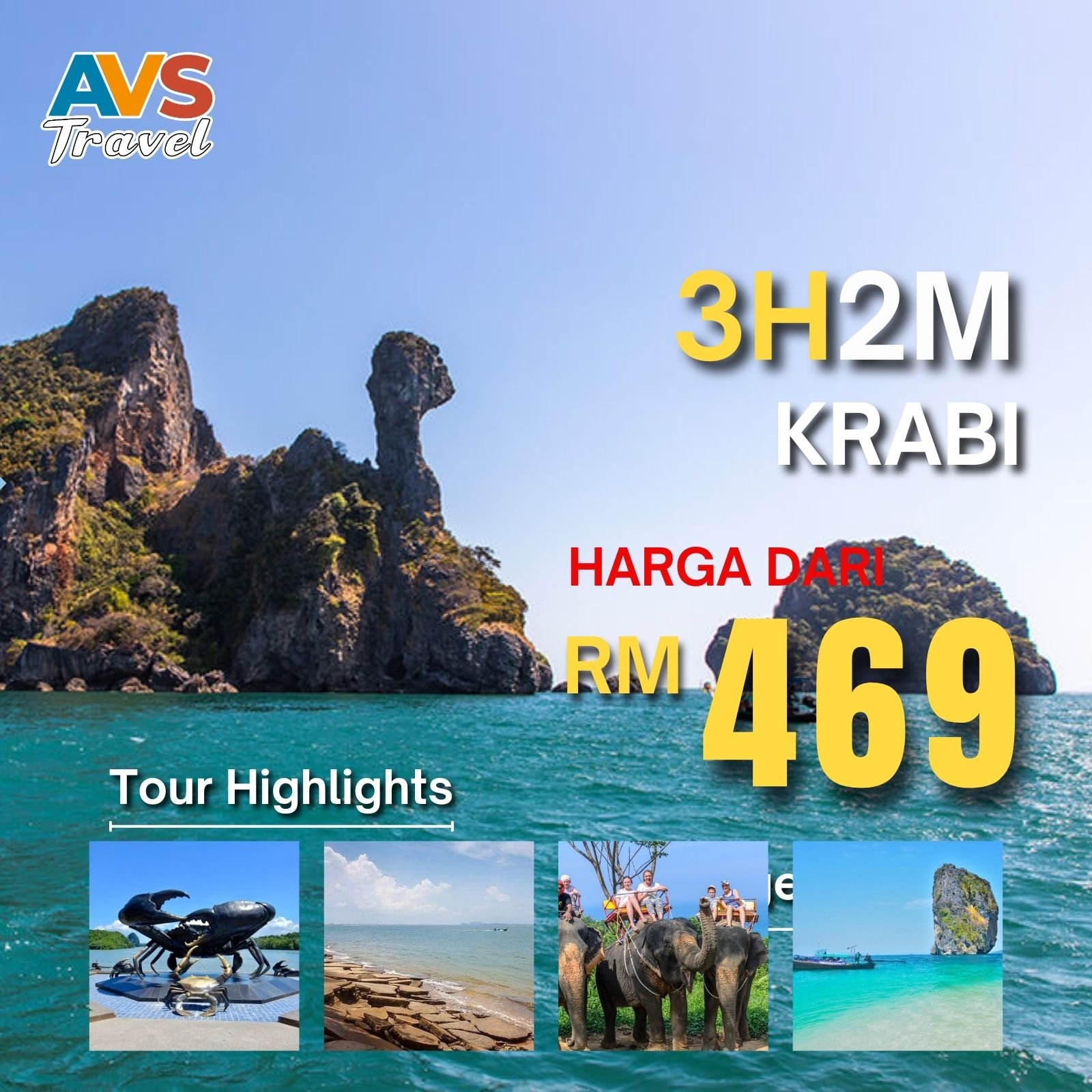 3D2N Krabi 
