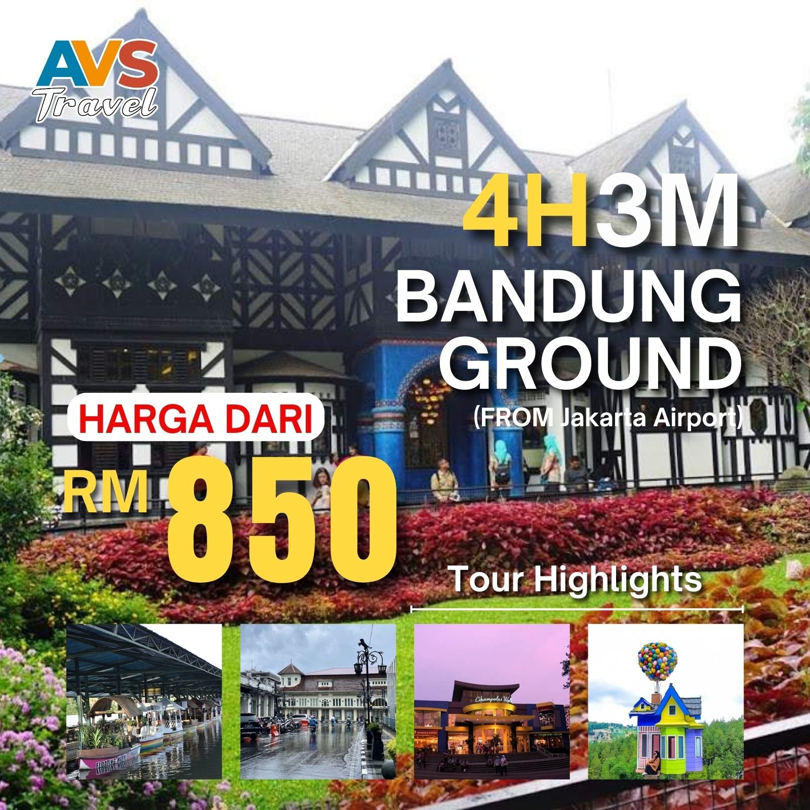 4D3N Bandung Ground (Jakarta Airport)