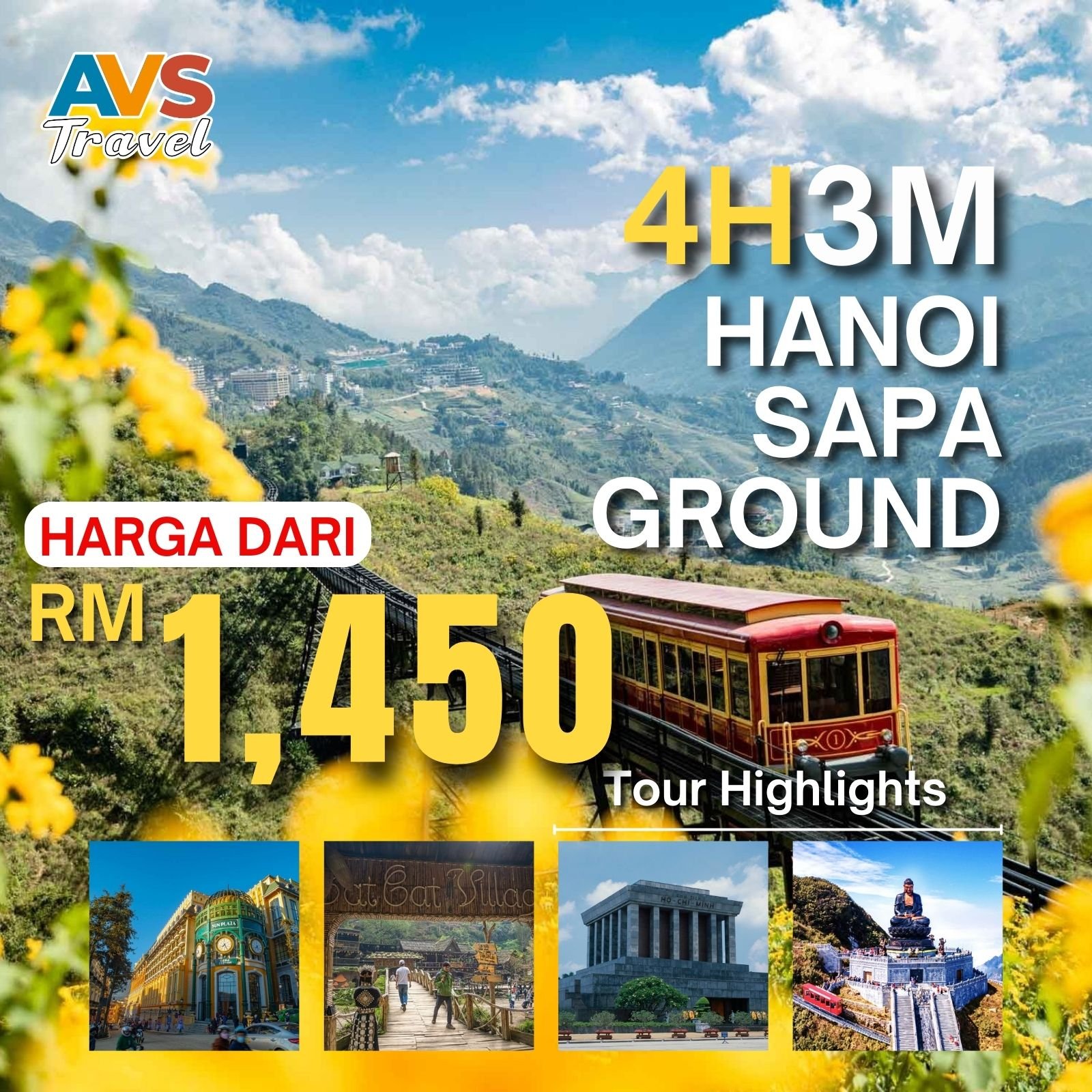 4D3N Hanoi - Sapa Ground