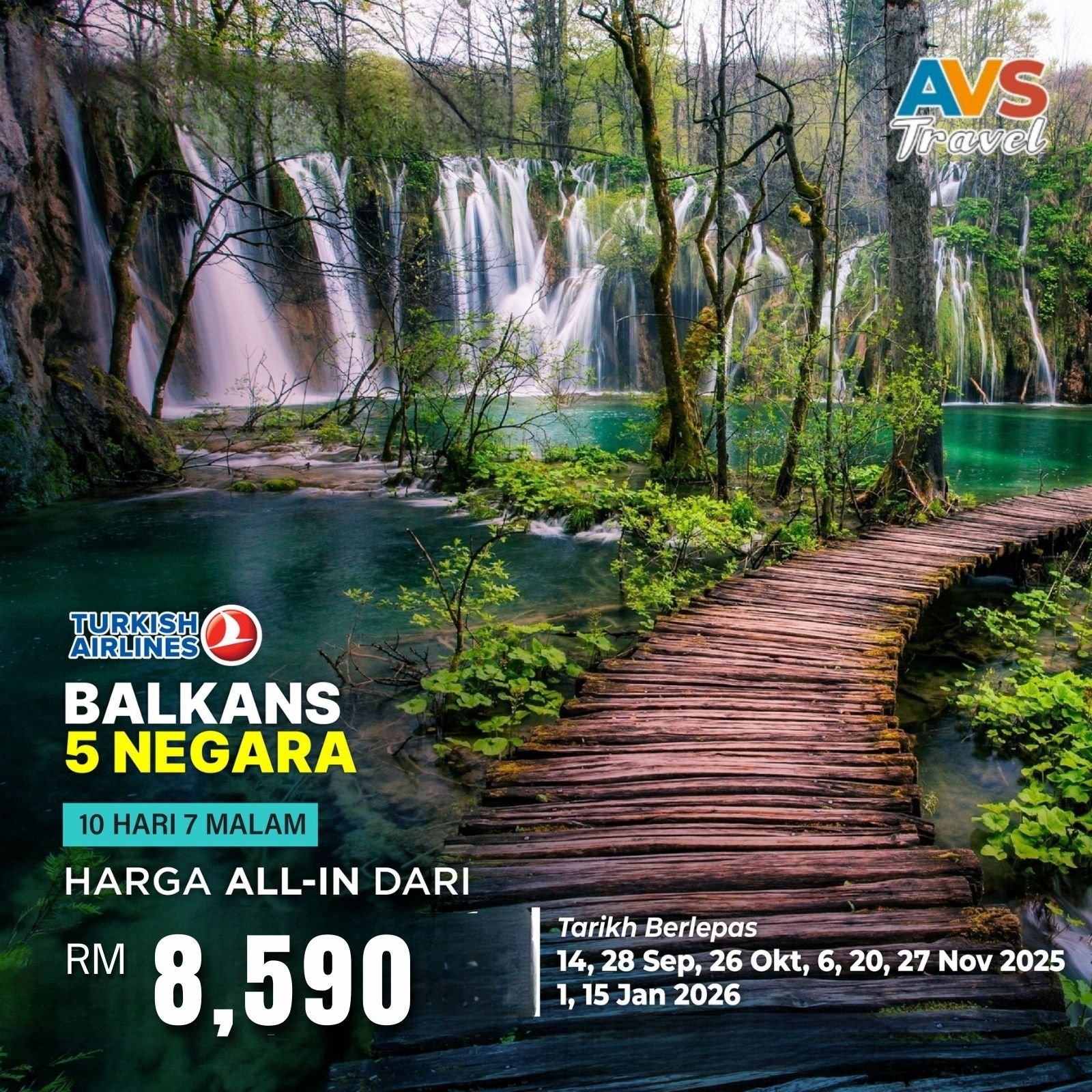 10D7N Balkans: 5 Countries