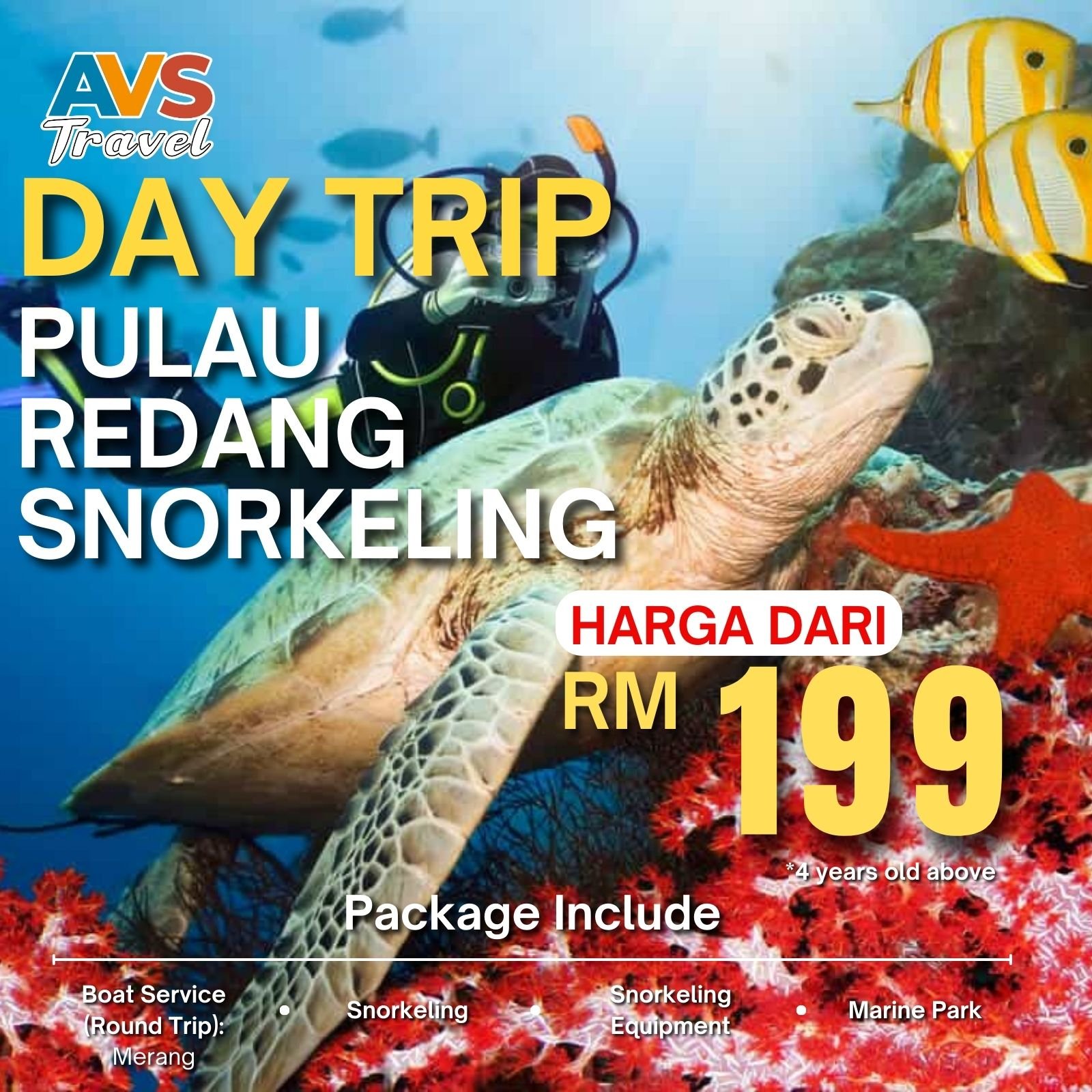 Day Trip Pulau Redang Snorkeling 