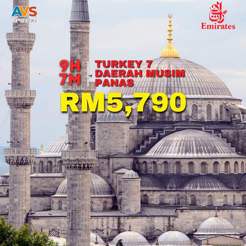 9D7N Turkey 7 District Summer & Autumn Season